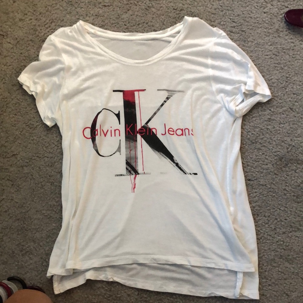 Calvin Klein white shirt
